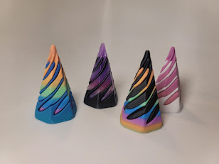 Fidget Spiral Cone (10 Pairs Party Pack)